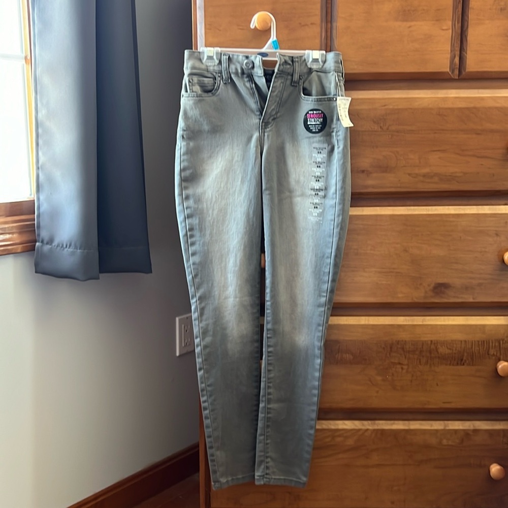 Aeropostale Gray High Waisted Jeans (Jeggings)